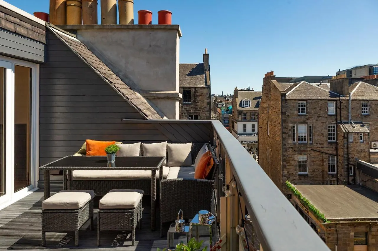 The Edinburgh Rooftop Terrace Apartment
